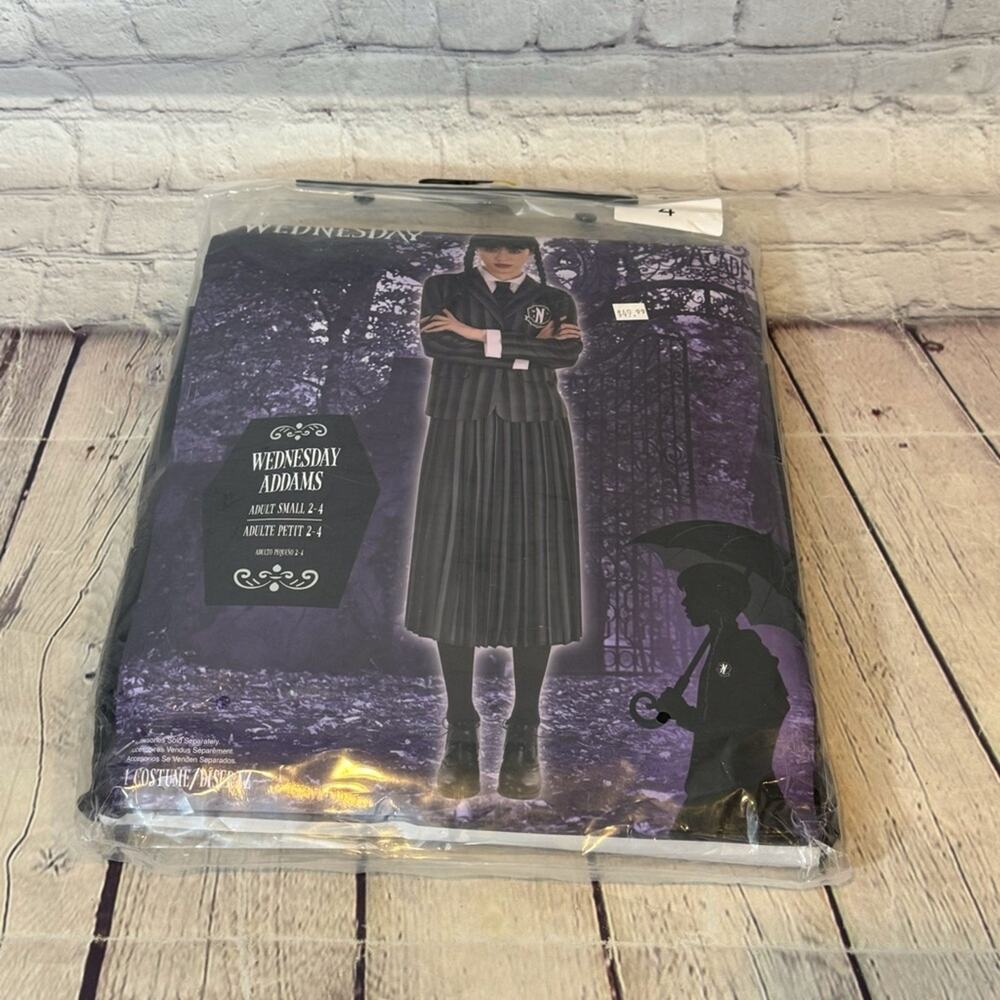 Wednesday Addams Women’s Nevermore Halloween Costume Outfit